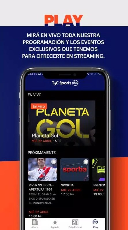 TyC Sports app for android download  5.10.22 screenshot 1