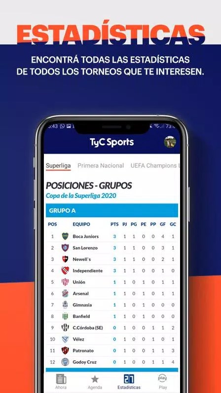 TyC Sports app for android download  5.10.22 screenshot 3