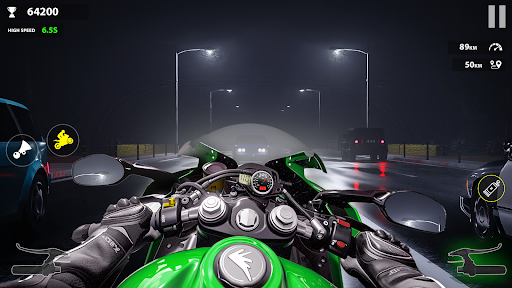 Traffic Bike Racing Bike Game mod apk latest version  1.9 screenshot 2