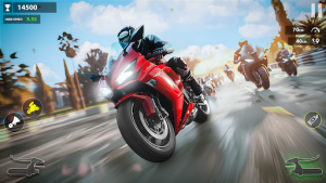 Traffic Bike Racing Bike Game mod apk latest versionͼƬ2