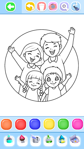 Family Love Coloring Book apk download latest version  3 screenshot 3