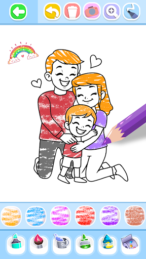 Family Love Coloring Book apk download latest version  3 screenshot 4