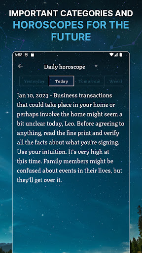Daily Horoscope app free download latest version  1.0.7 screenshot 1