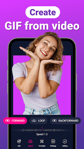 Gifmo GIF Maker & Editor app free download for android  1.0 screenshot 1