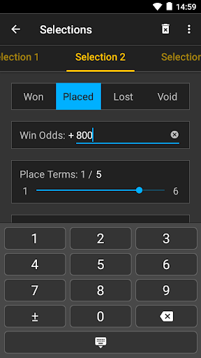 Sports Bet Calculator app free download latest version  4.3.3 screenshot 4