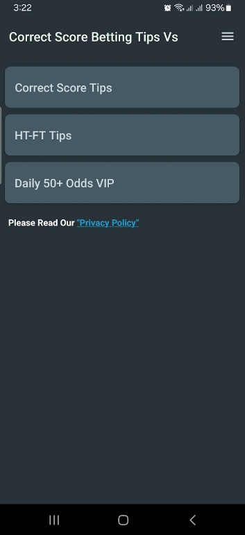 Betting Tips Correct Score V Apk Download 2024  1.12 screenshot 1