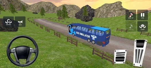 Offroad Bus Bus 3d Simulator mod apk latest version  0.1 screenshot 2