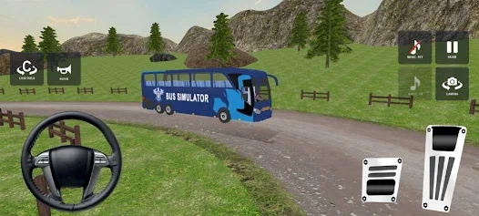 Offroad Bus Bus 3d Simulator mod apk latest version  0.1 screenshot 3
