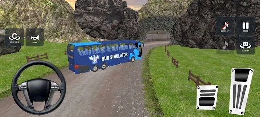 Offroad Bus Bus 3d Simulator mod apk latest version  0.1 screenshot 4