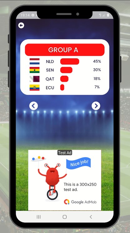 World cup AI predictor android latest version download  1.0.0 screenshot 2
