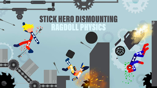 Stick Dismounting Real Physic apk download latest version  1.3.8 screenshot 3