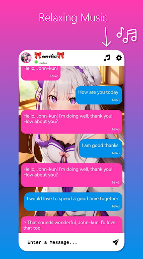 Emilia AI Girlfriend Anime app free download for android  1.2 screenshot 4