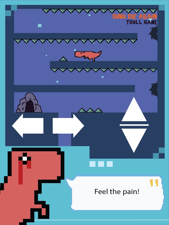Dino Die Again Troll Game apk download for android  1.0 screenshot 1