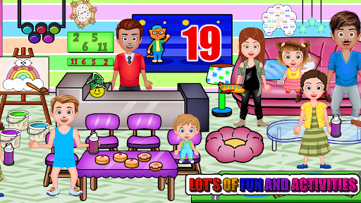 My Family Town Lets Play Fun mod apk unlocked everything  0.1 screenshot 1