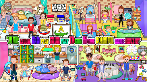 My Family Town Lets Play Fun mod apk unlocked everything  0.1 screenshot 2