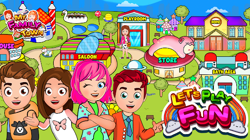 My Family Town Lets Play Fun mod apk unlocked everything  0.1 screenshot 4