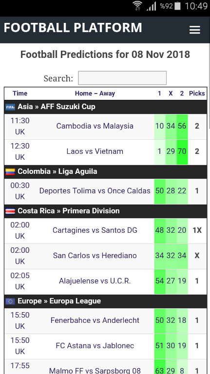 FOOTBALL PLATFORM App Download Latest Version  11.0 screenshot 1