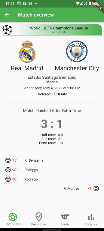 Football Matches & Predictions App Download for Android  1.0.8 screenshot 1