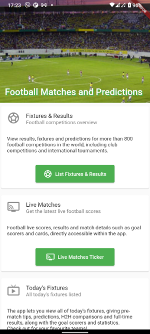 Football Matches & Predictions App Download for AndroidͼƬ1