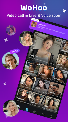 WoHoo Video Chat&Live Stream App Free Download for Android  1.0.08 screenshot 3
