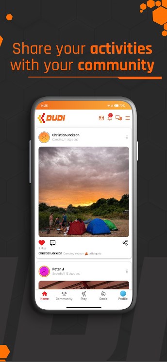 DUDI Sports Communities app for android download  8.1.4 screenshot 3
