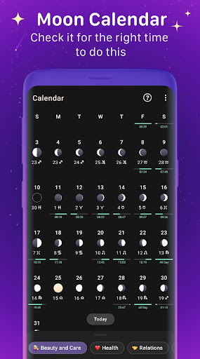 Moon Phase Calendar MoonX app free download latest version  2.5.5.8 screenshot 3