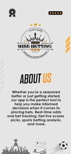 Wise betting tips free apk download latest version  1.0 screenshot 3