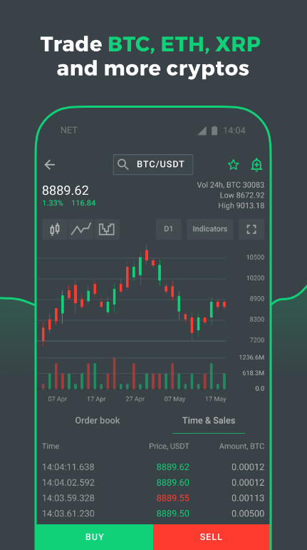 PRO exchange trade Bitcoin App Download Latest Version  1.1.0 screenshot 1