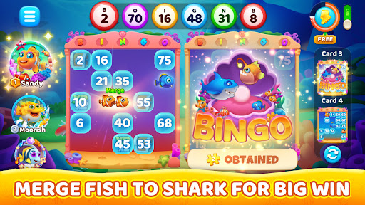 Bingo Ocean Bingo Games free coins apk latest version  1.1.1 screenshot 1