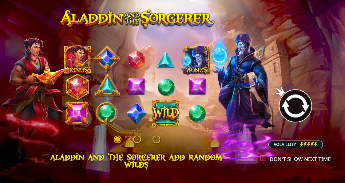 Aladdin and the Sorcerer slot demo apk download latest version  1.0.0 screenshot 1