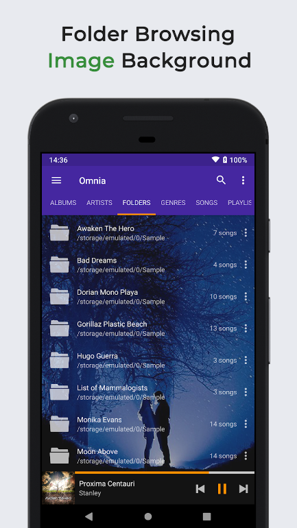 Omnia Music Player Premium Apk 1.7.4 Download Latest Version  1.7.4 screenshot 1