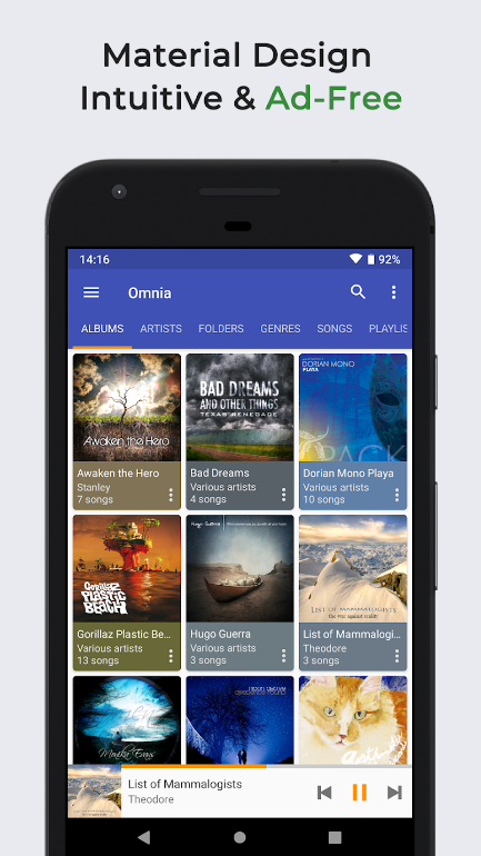 Omnia Music Player Premium Apk 1.7.4 Download Latest Version  1.7.4 screenshot 3