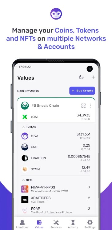 Minerva Wallet Crypto & NFTs apk download for android   1.9.1 screenshot 3