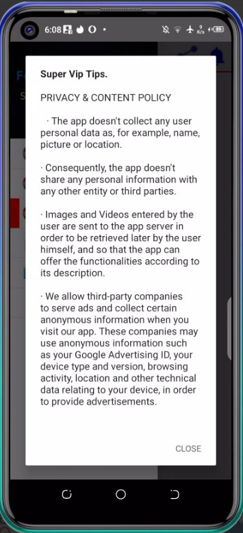 Super VIP Tips app latest version  9.8 screenshot 2