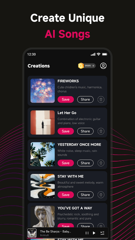 Udio Music AI Song Generator Mod Apk 1.0.7 Premium Unlocked  1.0.7 screenshot 2