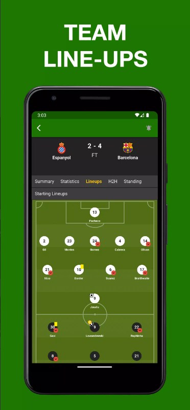 Fast Score app for android download  5.6.5 screenshot 1