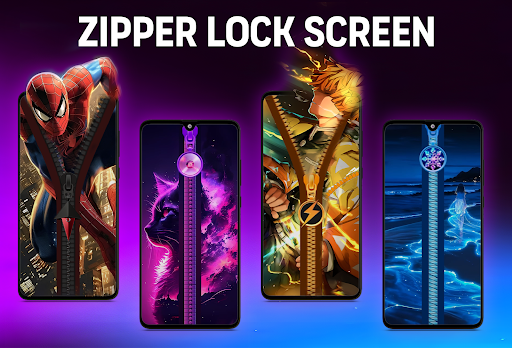 Zipper Lock Screen Zip Lock apk free download latest version  9.0 screenshot 4