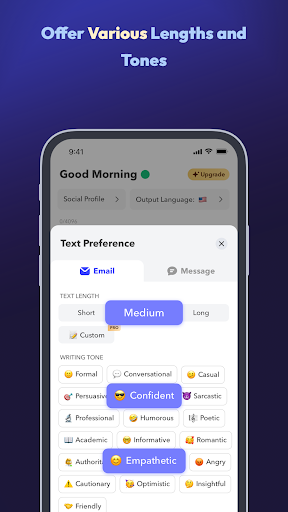 AI Email Reply Writer Xemail premium apk free download latest  1.2.1 screenshot 1