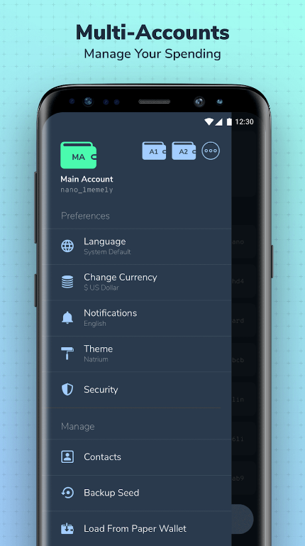 AGA Token Coin Wallet App Download for Android  1.0 screenshot 4