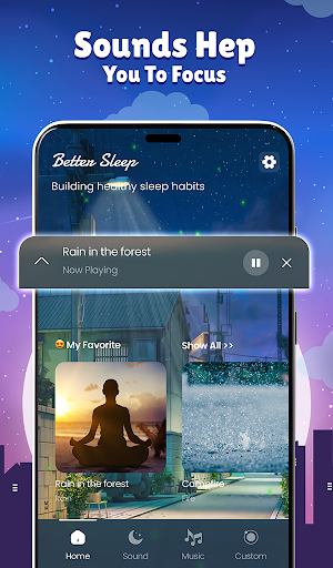 Relax Rain Sleep Sound app free download latest version  1.0.1 screenshot 5