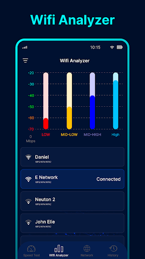 Speed Test Wifi Analyzer mod apk latest version  1.2.3 screenshot 2