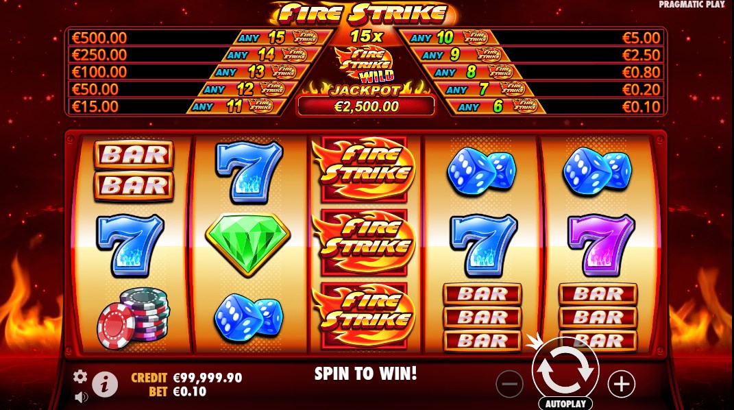 Fire Strike slot jackpot apk download latest version  1.0.0 screenshot 2