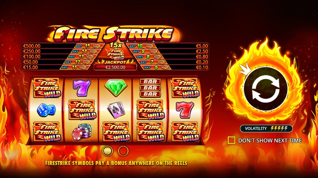 Fire Strike slot jackpot apk download latest version  1.0.0 screenshot 3