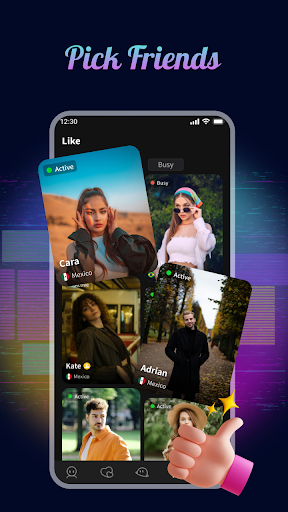 Qutiee Talk with friends App Free Download for Android  1.0.4 screenshot 4