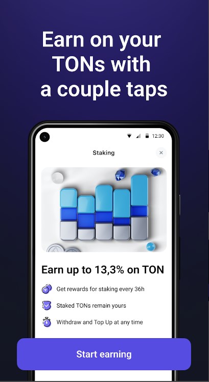 Tonhub TON wallet app for android download  1.8.67 screenshot 3