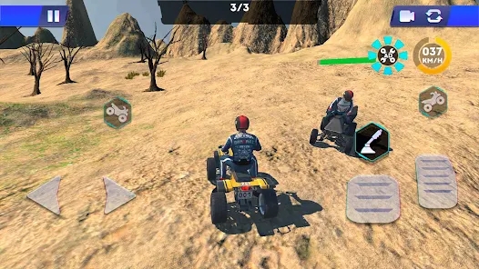 ATV Quad Moon & Earth Race apk download for android  1.0 screenshot 1
