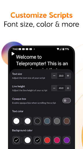 Teleprompter for Video mod apk latest version  3.6.6 screenshot 2