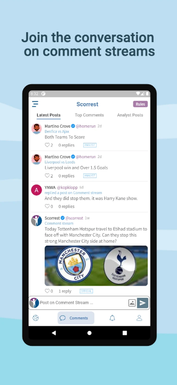 Scorrest Scores & Predictions App Download 2024  9.0.1 screenshot 3