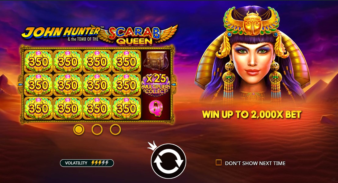 John Hunter and the Tomb of the Scarab Queen slot apk download  1.0.0 screenshot 1