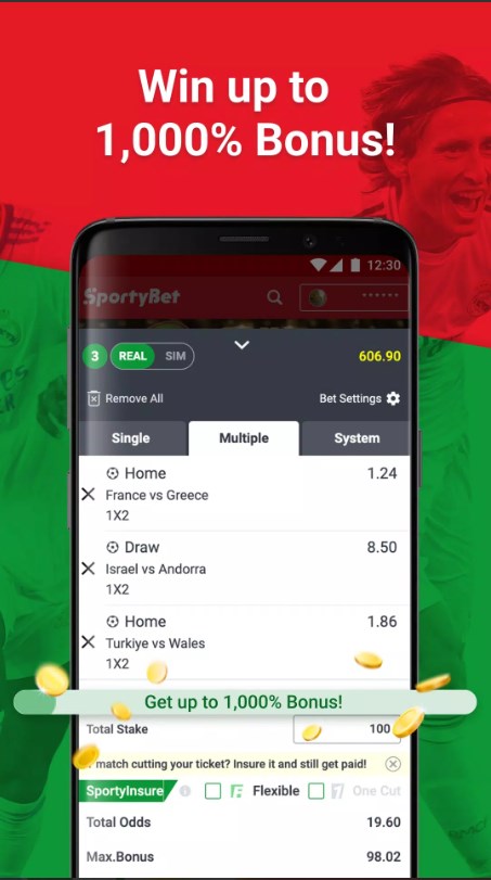 SportyBet Sports Betting apk latest version  1.21.91 screenshot 1